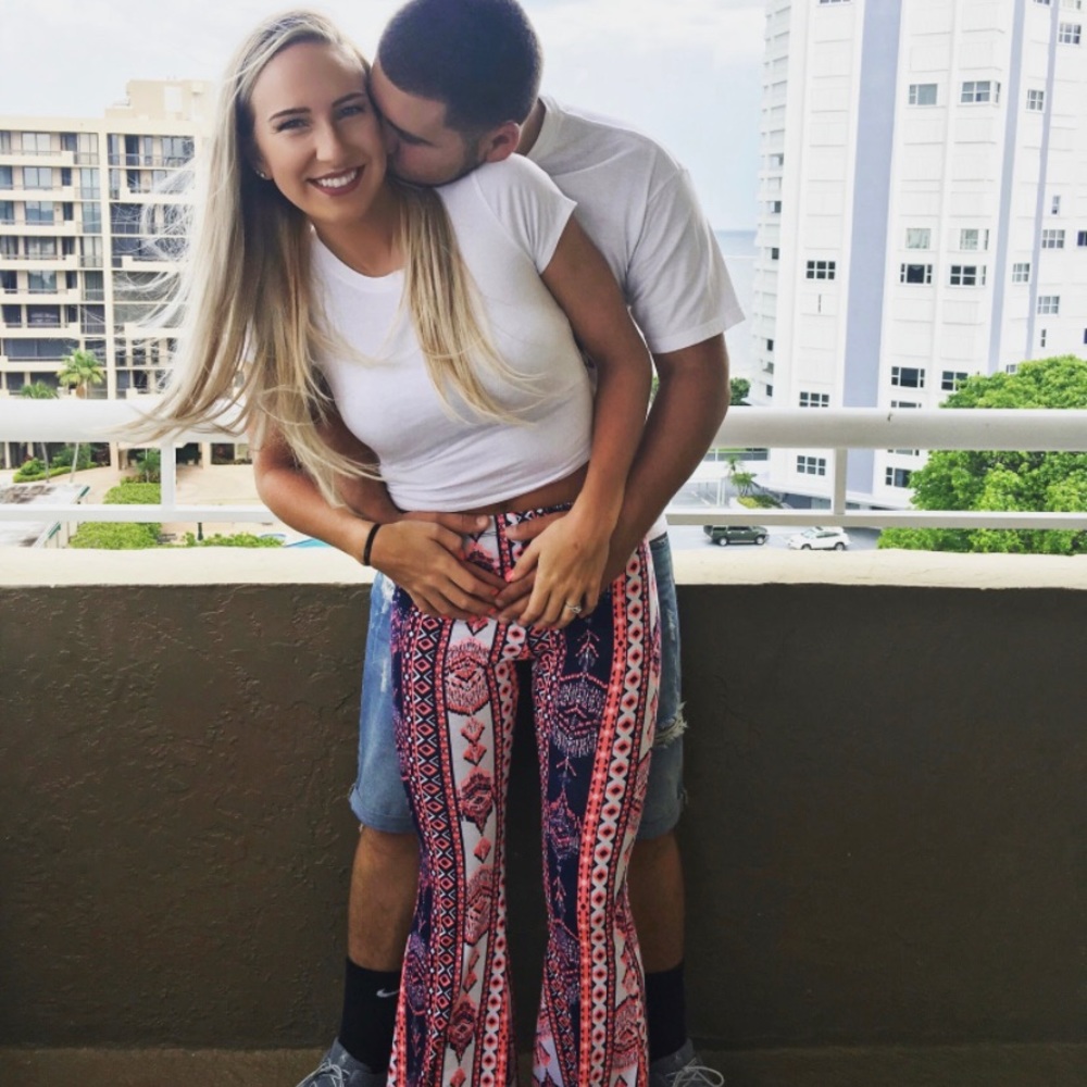 Boho Pattern Flare Pants - Picture 3 of 3